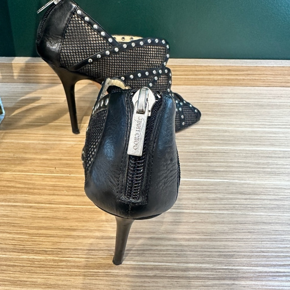 Jimmy Choo‎ Karina studs leather shoes size 40 - Picture 6 of 8